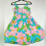 Lilly Pulitzer  Lexington Fit & Flare Mini Dress in Shorely Blue Mojo Size 0 Photo 4