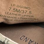 Lucky Brand Barimo Open Toe Leather Bootie Olive Casual Classic Comfy Style Summer Photo 6