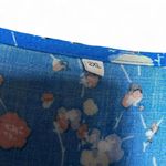 Blue Floral Short Sleeve Maxi Dress XXL Size 2X Photo 4