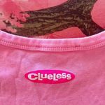 y2k clueless hot pink baby tee Photo 7