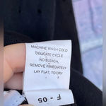 PLANET BY LAUREN One Size Sweater Holey Distressed Lightweight Pullover XL Black Photo 7