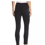 frame denim Frame Ali High Rise Cigarette Skinny Jeans in Noir Black Size 25 Photo 2