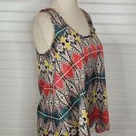 Zoa  NEW York Multicolor Tribal Tank Blouse Top Photo 3