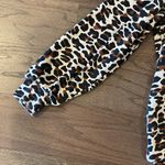 Lou & grey  Animal Print Hooded Sweatshirt - Size XS Photo 4
