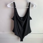 SKIMS NWOT Black Fits Everybody Square Neck Bodysuit Photo 7