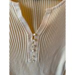 Avenue Soft Yellow Ribbed Sweater Plus Size 18 20 Business Teacher Casual Photo 2