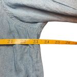 Wrangler Retro Boyfriend Style Embroidered Pearl Snap Chambray Top Large Western Photo 9