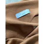 House of Harlow  Ribbed Cinnamon One Shoulder Knee Length Dress Photo 3