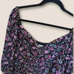Mi Ami Francesca’s Women's XL Floral Boho Crop top Cottage Core Sweetheart Photo 5