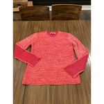 Derek Lam  10 Crosby bicolor ribbed crewneck merino wool pullover soft sweater L Photo 6
