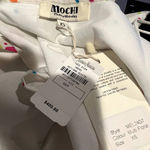 All Things Mochi Melanie Maxi Dress Wrap Floral Polka Dot Ruffle White Size XS Photo 12