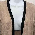 Valerie Stevens Women's Long Cardigan Sweater w/Front Pockets Color Block-Size S Photo 1