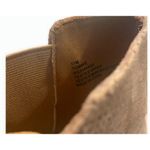 MIA  Boots Womens Ankle Zip Up Tan Laser Cut Low Heel Classy City Chic 11M Photo 2