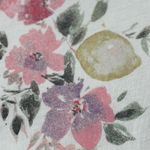 Lucky Brand  Shirt Womens Large V-Neck Floral Graphic Short Sleeve Casual Tee Top Photo 5