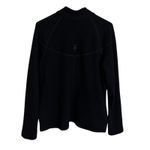 IBEX Wool Jacket Womens Large Black Full Zip Outdoors HIking Wool Embroidered Photo 1