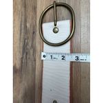 Linea Pelle wide genuine leather ring belt statement anillo 41″ M Photo 5