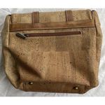 Montado Portugal Natural Cork Tote Bag Handbag Purse Tan Red Bow W/ Wallet NWT Brown Photo 9