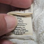 Free People Ivory Twist and Shell Embroidered Sleeveless Top Size XS Photo 7