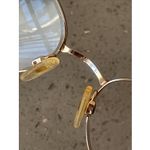 Elle  Eyeglasses Frames ONLY Metal Full Rim Oval 50-18 silver Photo 9