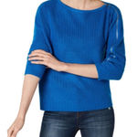 Bar III Blue Sweater Photo 0