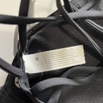 Lululemon  High Neck Strappy Black Padded Women’s Sports Bra Top Sz 2 EUC Photo 3