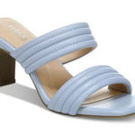 Alfani  Blue Stantonn Quilted Slide Dress Sandals Sz 9M NWT Photo 0