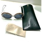 Marni 53mm Round flower Sunglasses ice beige White Photo 1