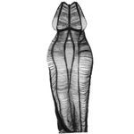 Pretty Little Thing NWT Plus Black Tassel Knit Beach Dress Size XXXL Photo 3