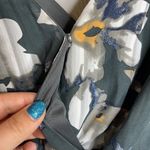 Entro green floral pleated wrap Maxi dress Photo 7