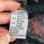 Talbots Vintage Hand Knit Mohair Sweater Cardigan Women’s Size S Green Florall Photo 7