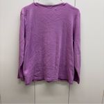Ralph Lauren  Vintage Purple Cardigan 100% Cotton  Women’s XL Photo 3