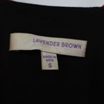 Lavender Brown  Red Silk Ruffle Camisole Mini Dress Size S Photo 2