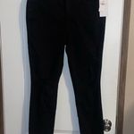 Old Navy  Rockstar High Rise Super Skinny Distressed Black Jeans Size 12 NWT Photo 0