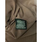 Tango Mango Dress Womens Large Brown 3/4 Bell Sleeve V Neck Tunic Solid Photo 6