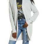 BP Nordstrom  chunky knit gray cardigan sweater - 1X Photo 0
