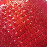 Brahmin NWT Caroline in Heartbreaker Red Melbourne Leather Satchel Purse Photo 3