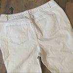 Coldwater Creek  Creme Classic Fit Jeans Size 18W Photo 4