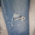 Old Navy  Distressed O.G. Straight Highrise Secret Slim pockets Jeans Photo 4