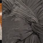 La Femme 23244 Navy Ruched Gown sz 4 Photo 2