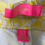 Lilly Pulitzer 5" Buttercup Scallop Hem Yellow Shorts Size 4. Photo 4