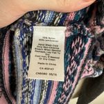 Talbots  Womens Fair Isle Lambswool Blend Pink Multicolor Crewneck Sweater‎ Sz M Photo 8