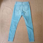 Women's Jeans Ultra Skinny Mid Rise Non Stop Blue Light Size 3 Photo 4