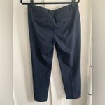 Gap Slim Cropped Navy Blue Pinstripe Dress Pants Size 2 Women’s Work w/Stretch Photo 2