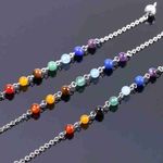 None New Silver Plated Aventurine Wish Bottle Healing Chakra Photo 4