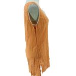 Victoria's Secret  Orange Lightweight Lace Trim Nightgown Womens Medium Photo 4