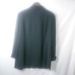 Danny & Nicole Danny Nicole 16W Black Tunic Length Blazer Jacket Plus Funeral Photo 1