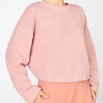 Fabletics Pink Anna Tie Back Sweatshirt Size L Photo 9