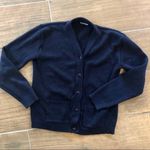 Blue Cardigan Sweater Size Small Photo 3