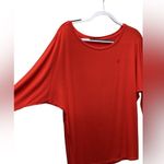Ralph Lauren  crew neck long sleeve tunic. Orange. Size Large Photo 1