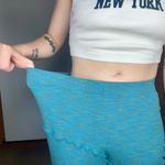 Wild Fable Blue & Green Flare Pants Photo 6